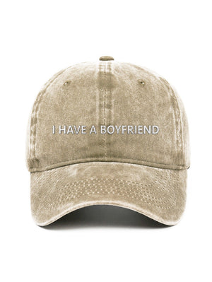 I HAVE A BOYFRIEND. - Cap - Hat - Capkov - Capkov