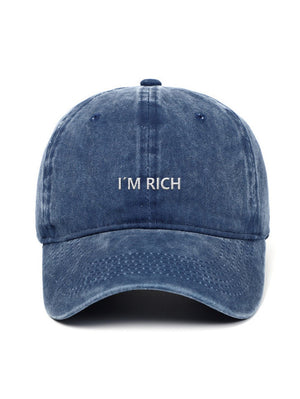 I'M RICH - Cap - Hat - Capkov - Capkov