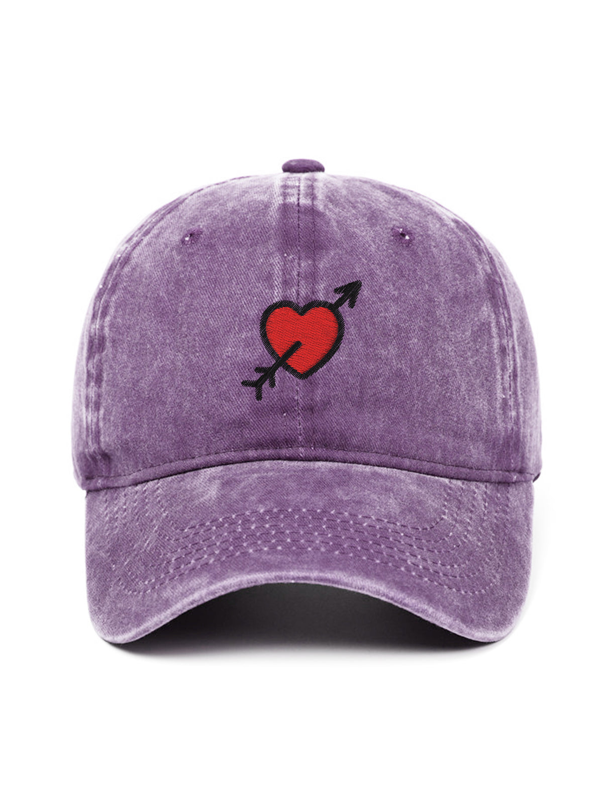 IN LOVE – washed cap, Washed Purple – photo 8 of 9