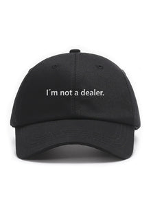 I´m not a dealer - Čapkov.cz kšiltovka – main non-washed