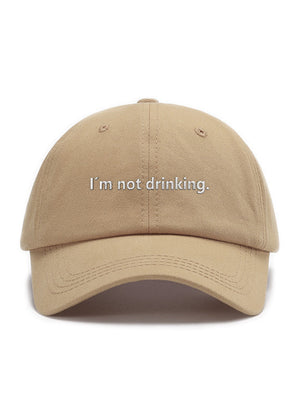 I´m not drinking