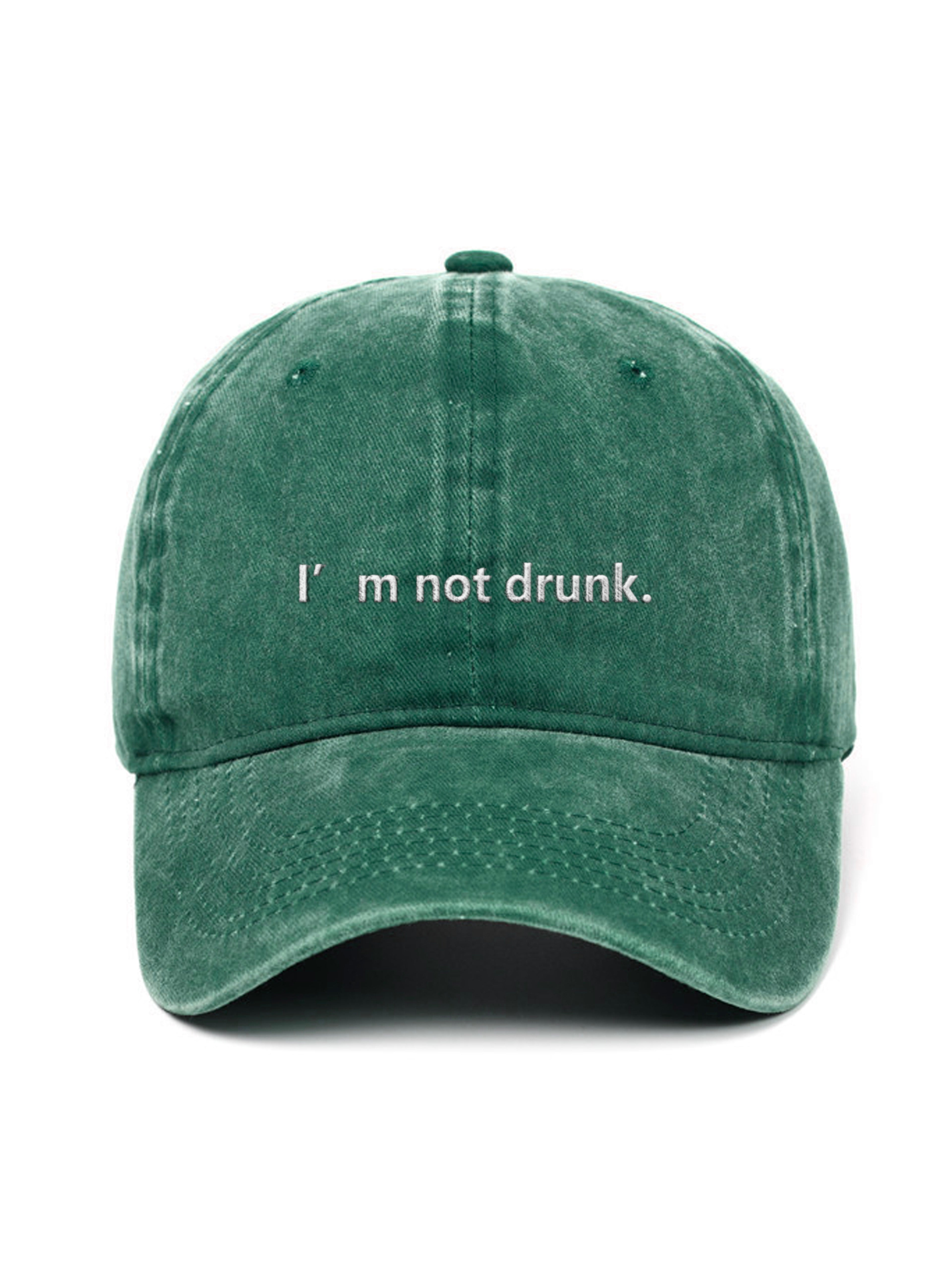 I'm not drunk. - Capkov.com washed cap – washed 10