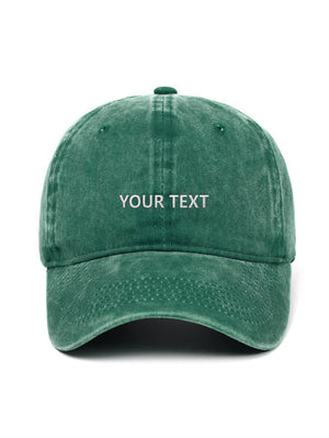 ✂️ Your own design TEXT - Capkov.com washed cap-Hat-Capkov