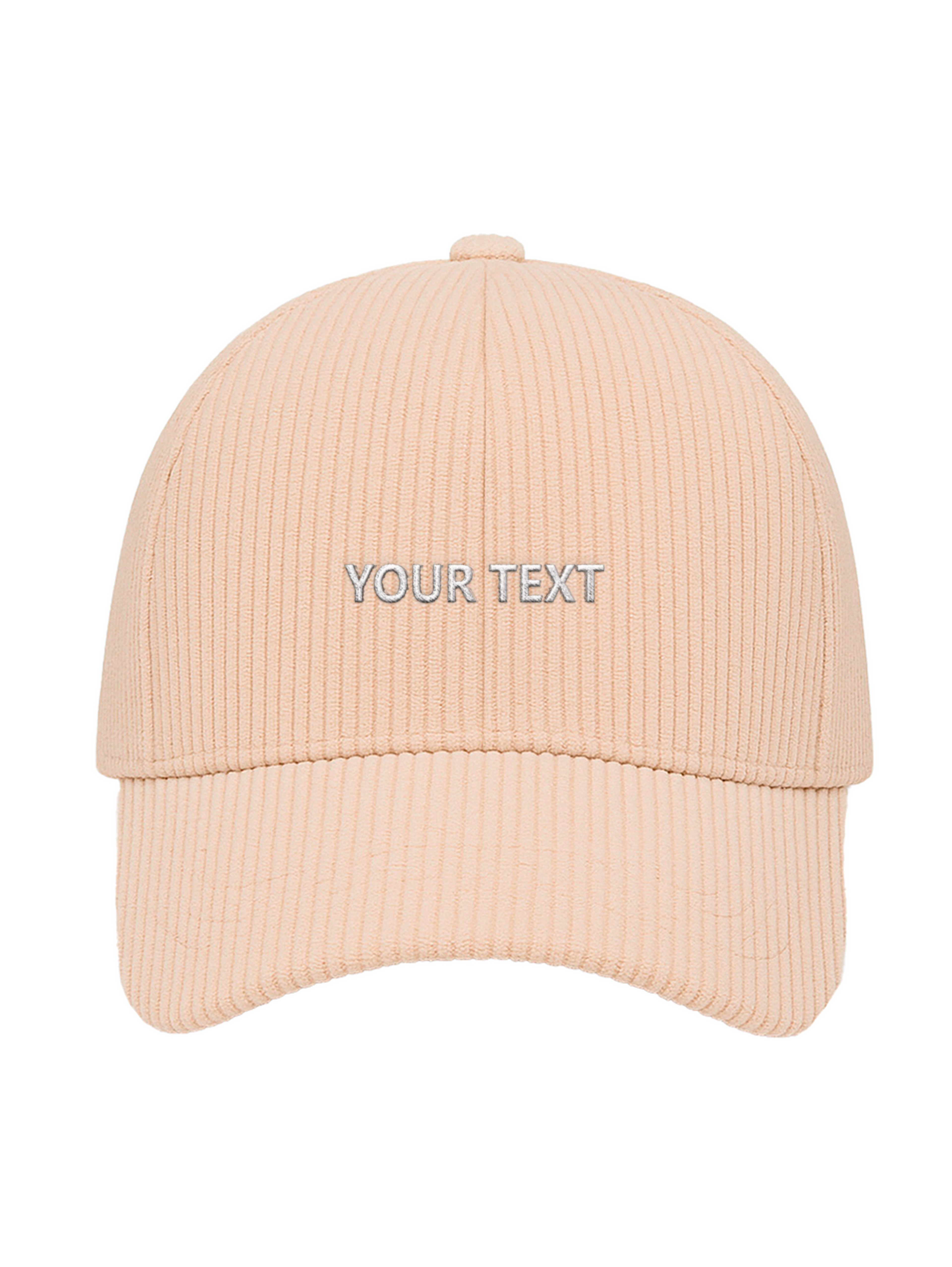 ✂️ Your own design TEXT - Capkov.com corduroy cap-Hat-Capkov