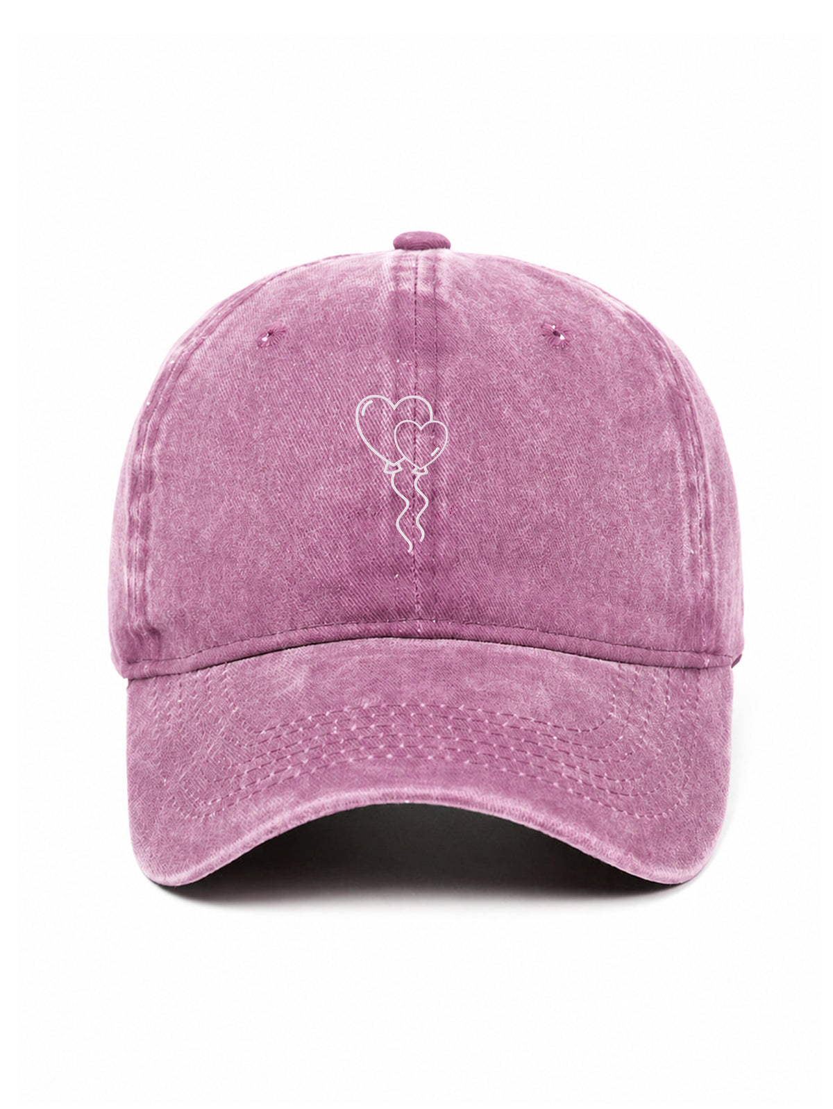 BALOON LOVE - Capkov.com washed cap – bílá
