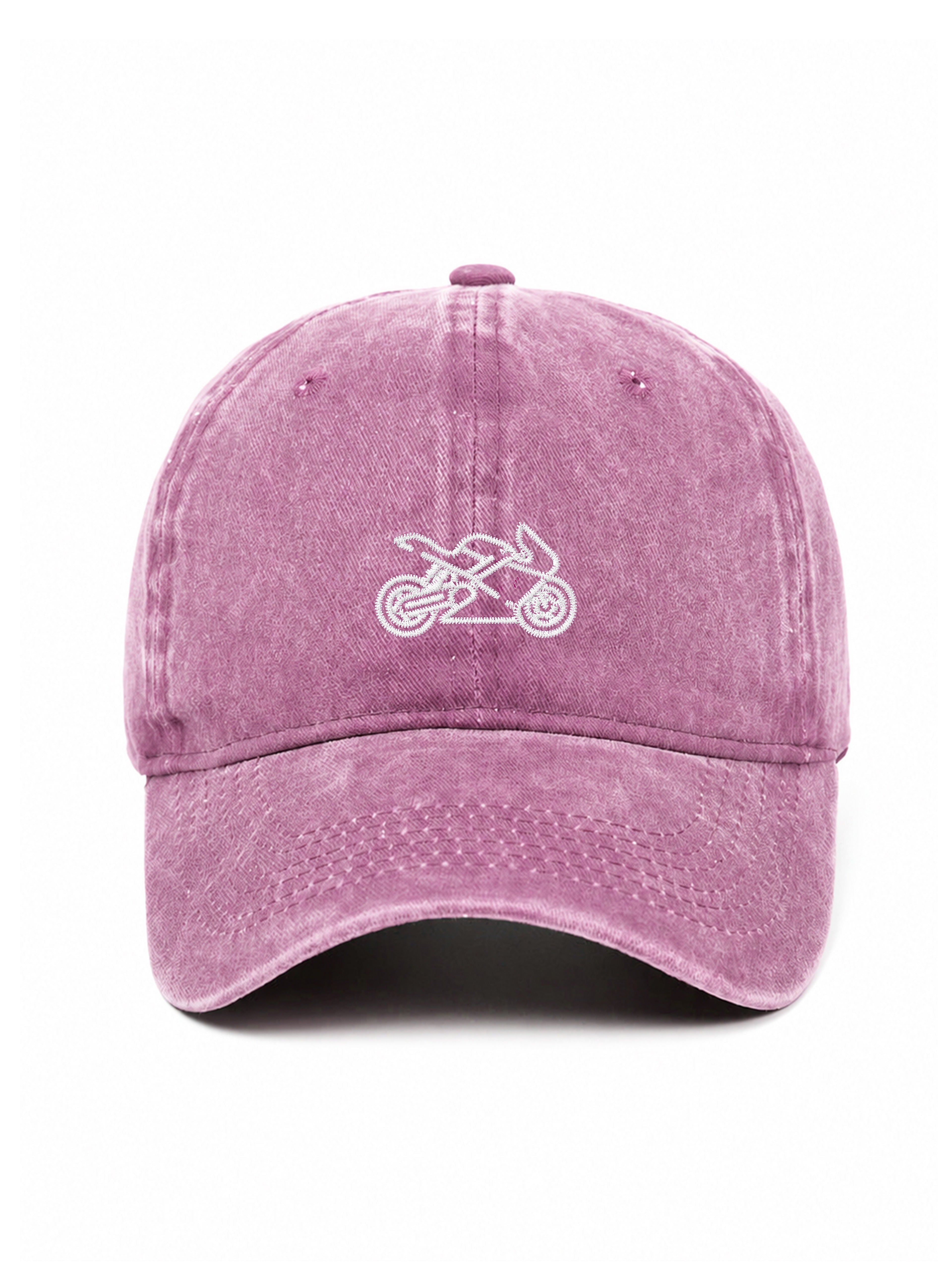 MOTORBIKE - Capkov.com washed cap – bílá