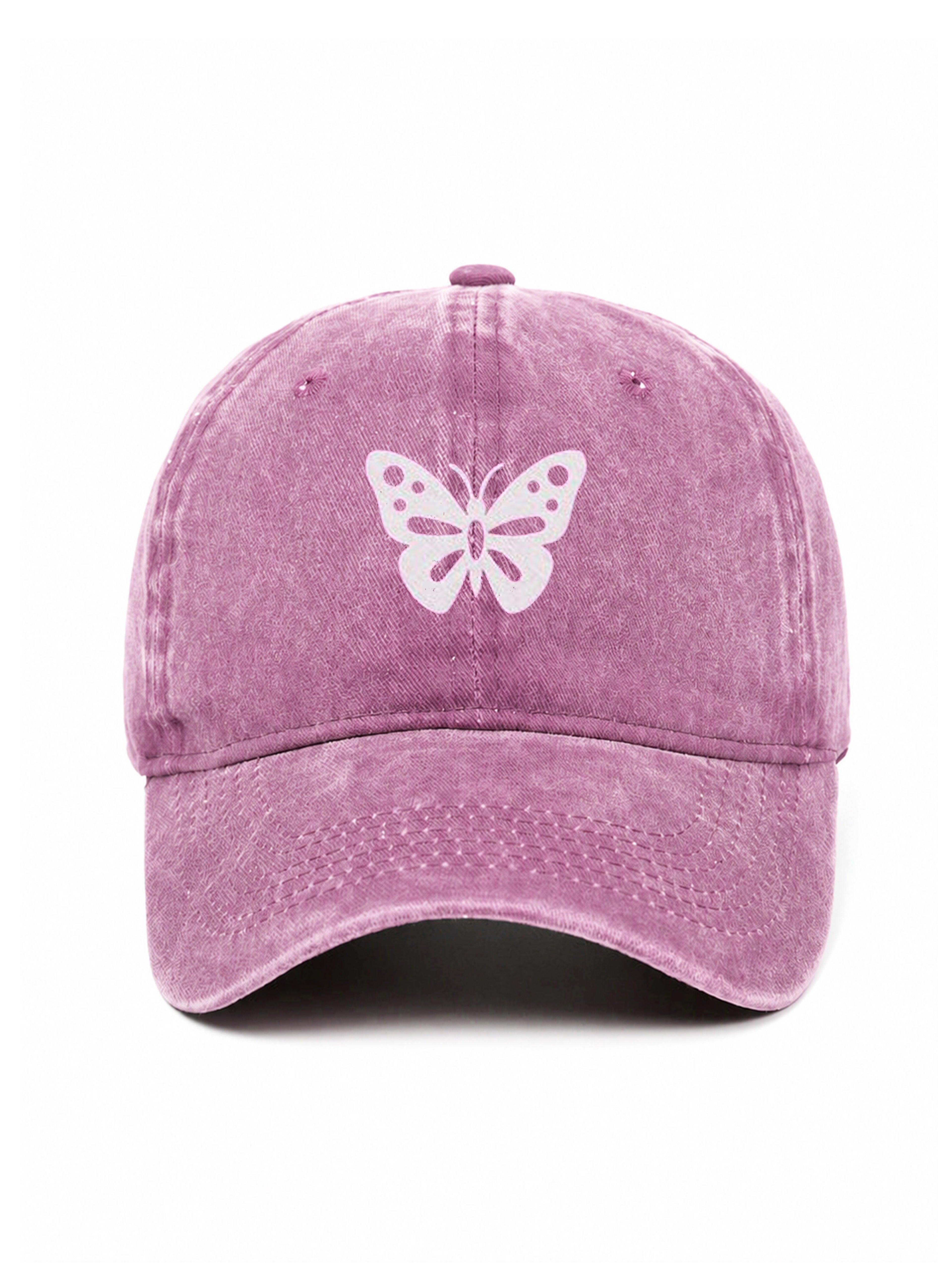 BUTTERFLY - Capkov.com washed cap – bílá