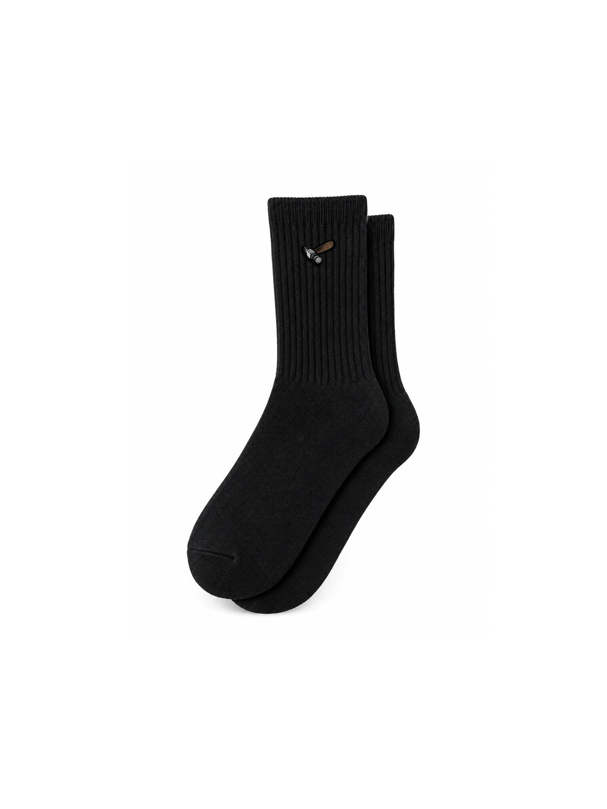 Capkov Embroidery Socks Hammer – Black