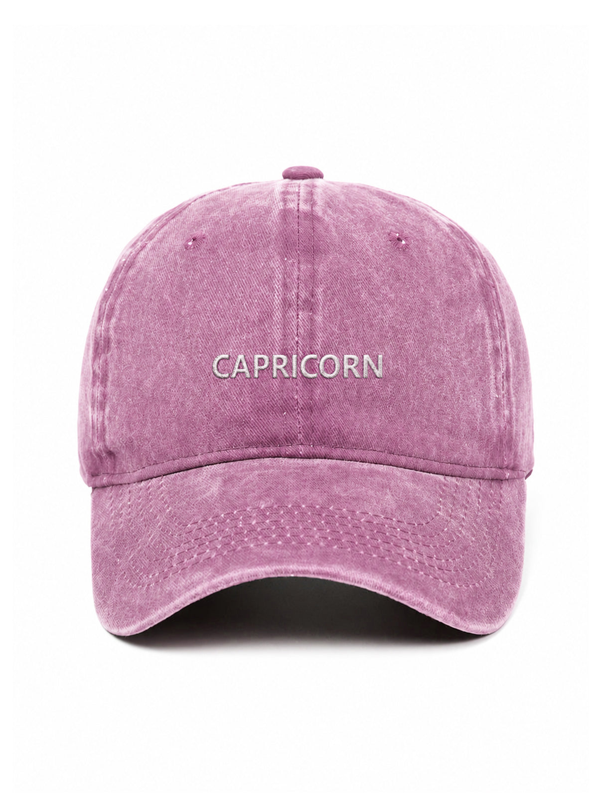 Capricorn - Capkov.com washed cap – bílá