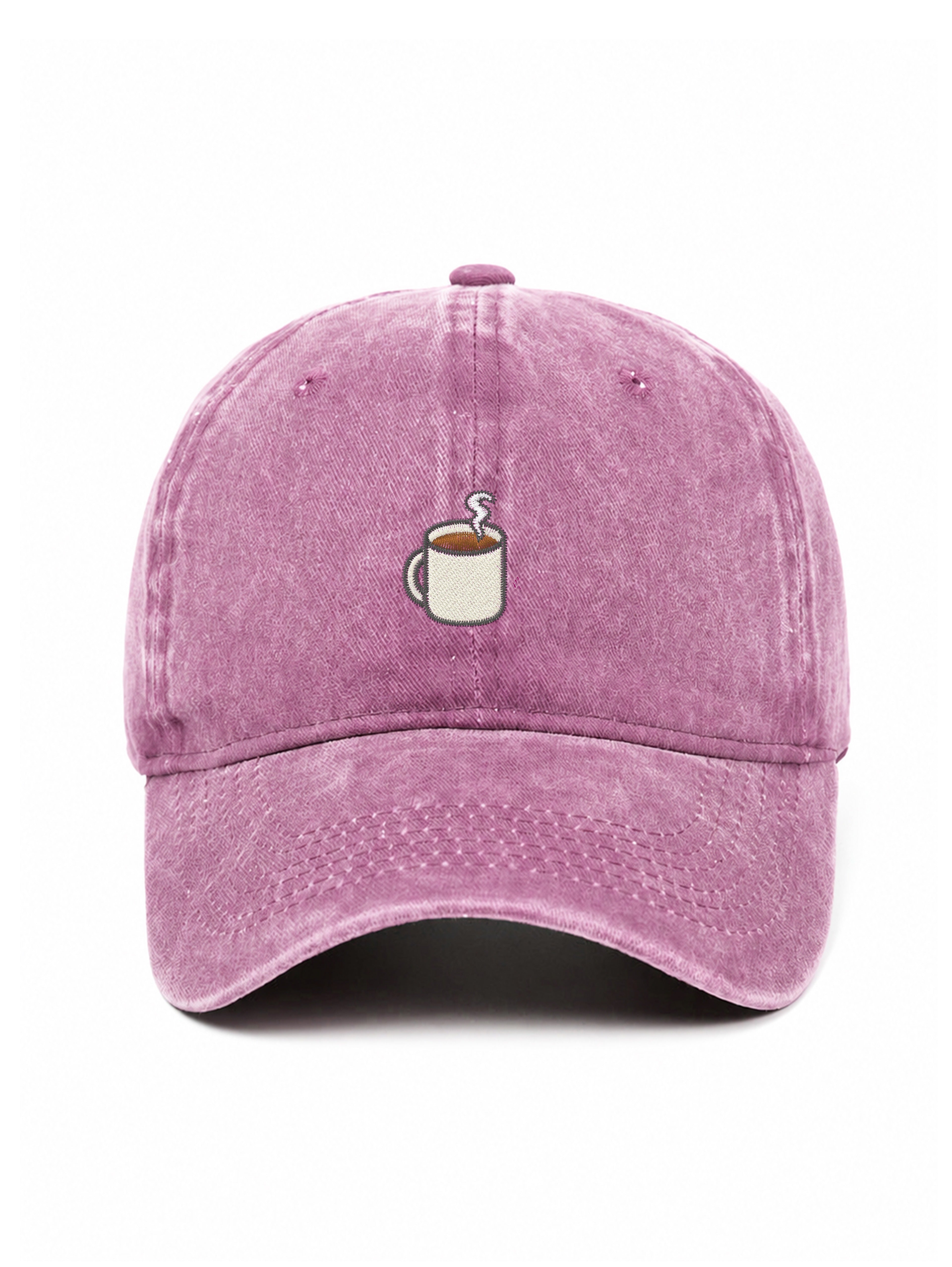 COFFEE - Capkov.com washed cap – bílá