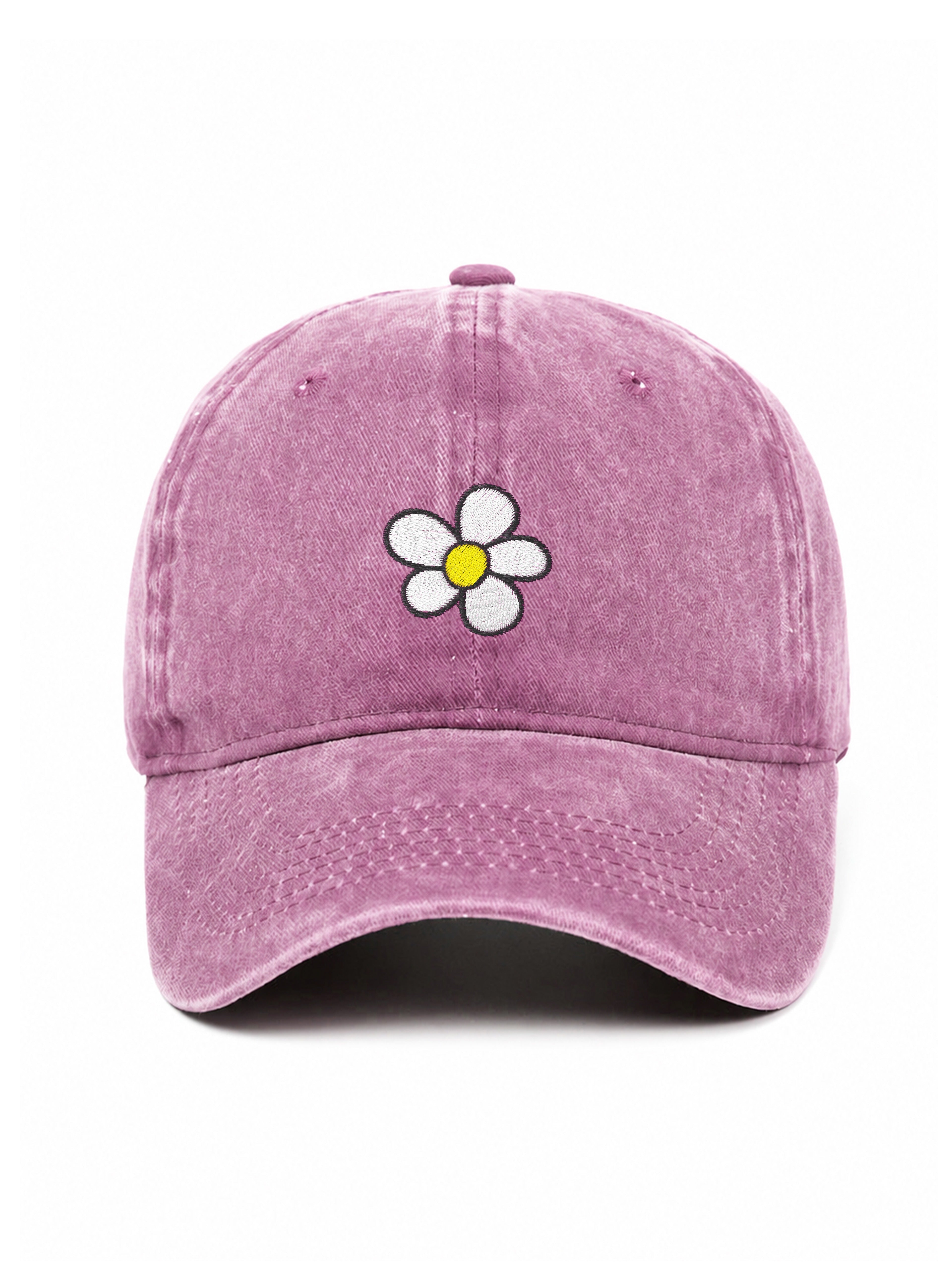 DAISY - Capkov.com Washed Cap – bílá