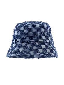 Distressed Bucket Hat without embroidery – hat – cap, Blue – photo 2 of 3