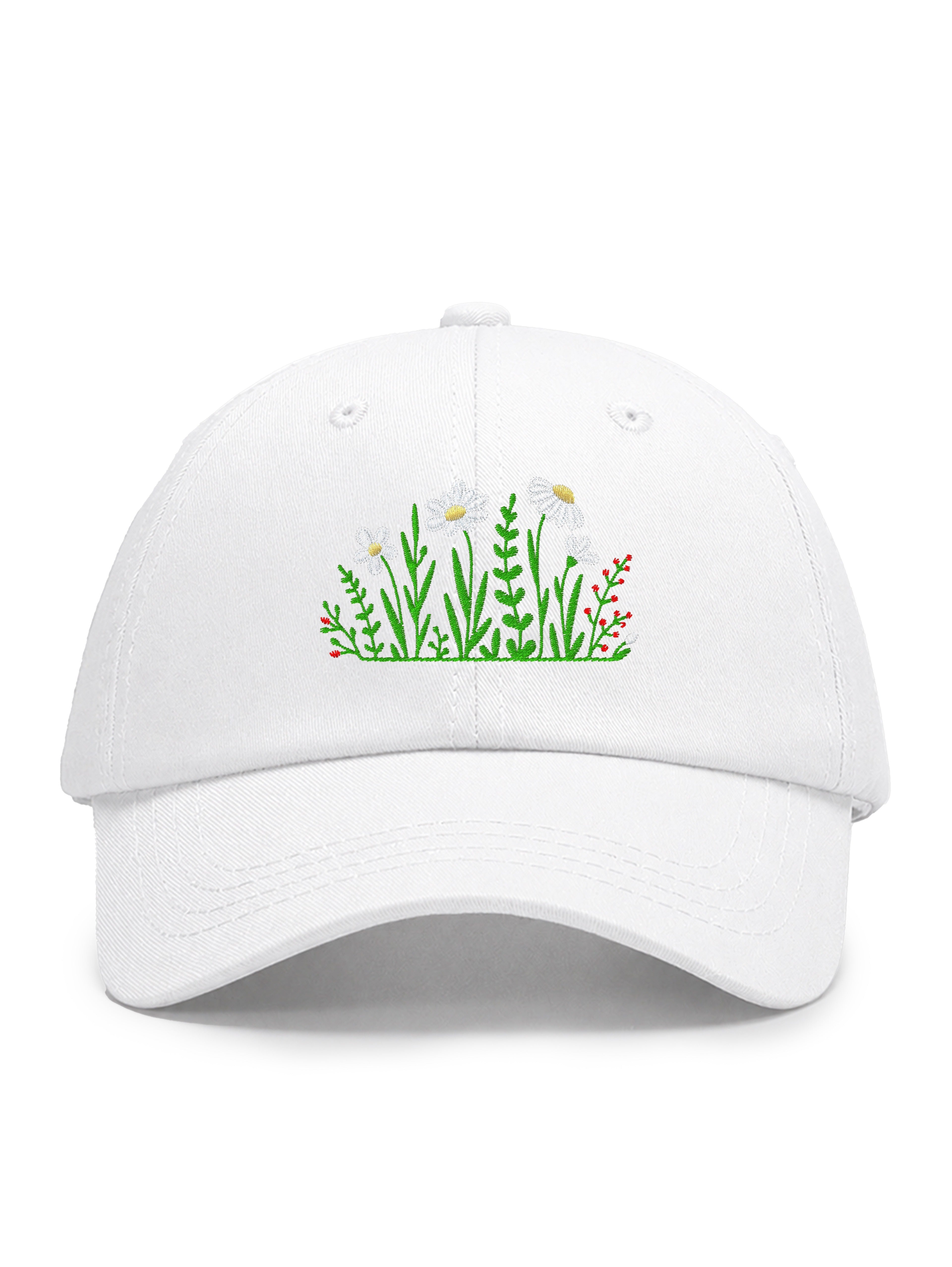 FLOWERS - Capkov.com cap – bílá