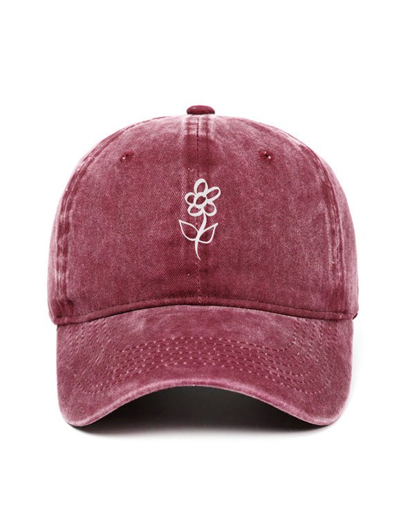 FLOWER - Capkov.com washed cap-Hat-Capkov
