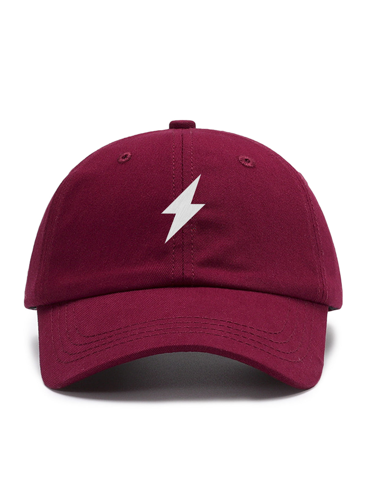 LIGHTNING – cap, Wine – photo 8 of 14