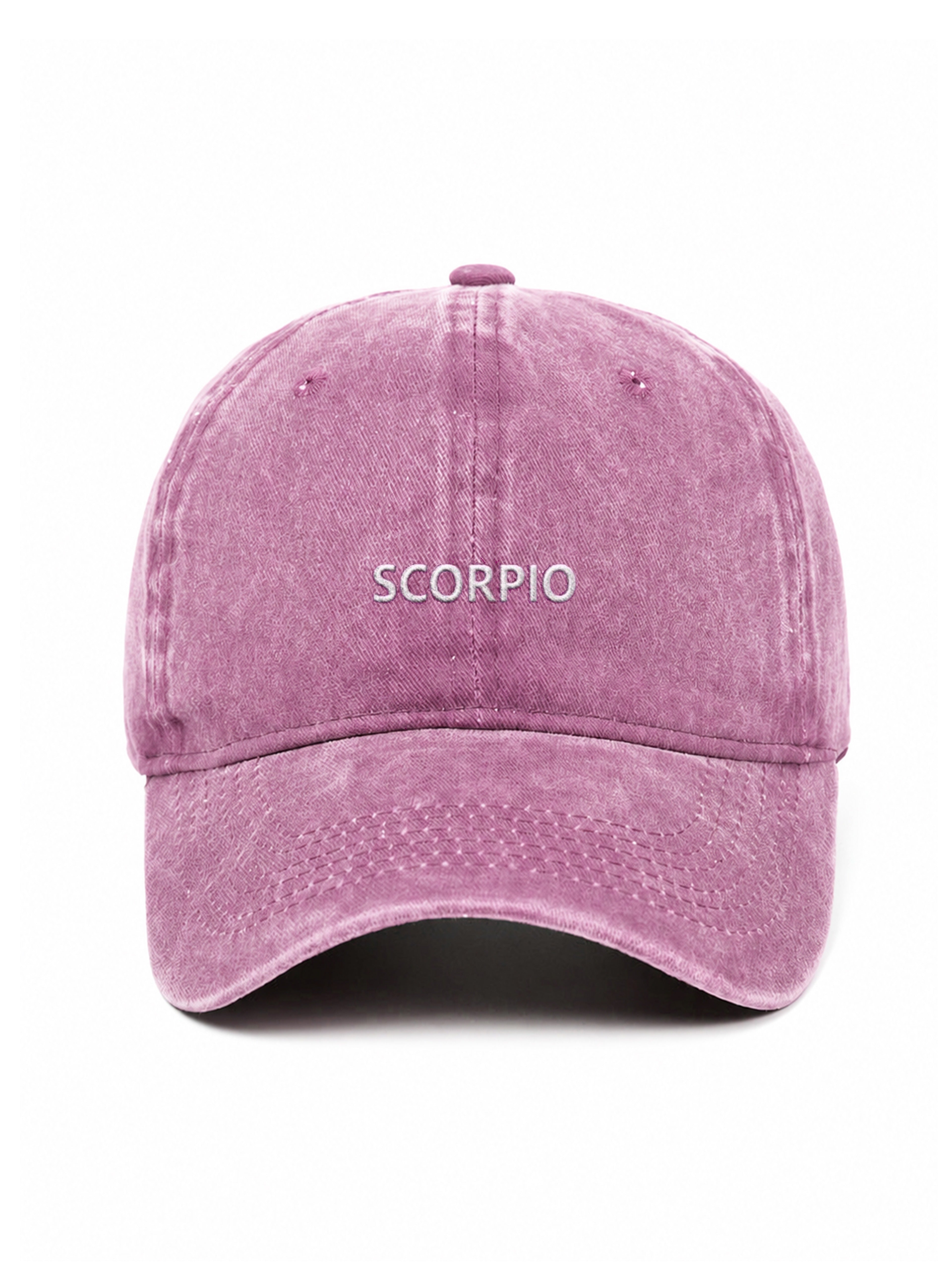 Scorpio - Capkov.com washed cap – bílá