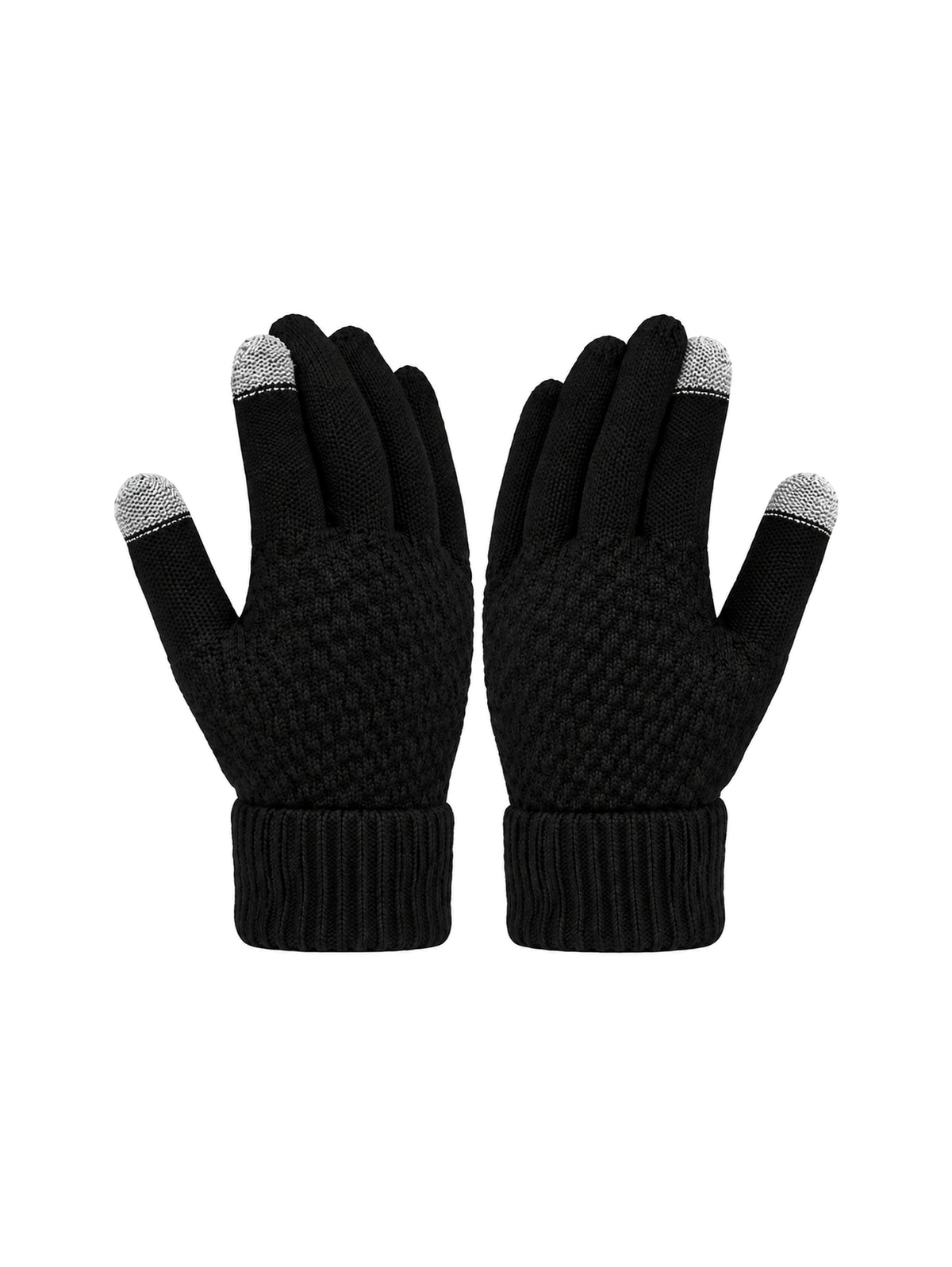 Winter Set – Beanie, Gloves & Scarf – Black – gloves | Capkov