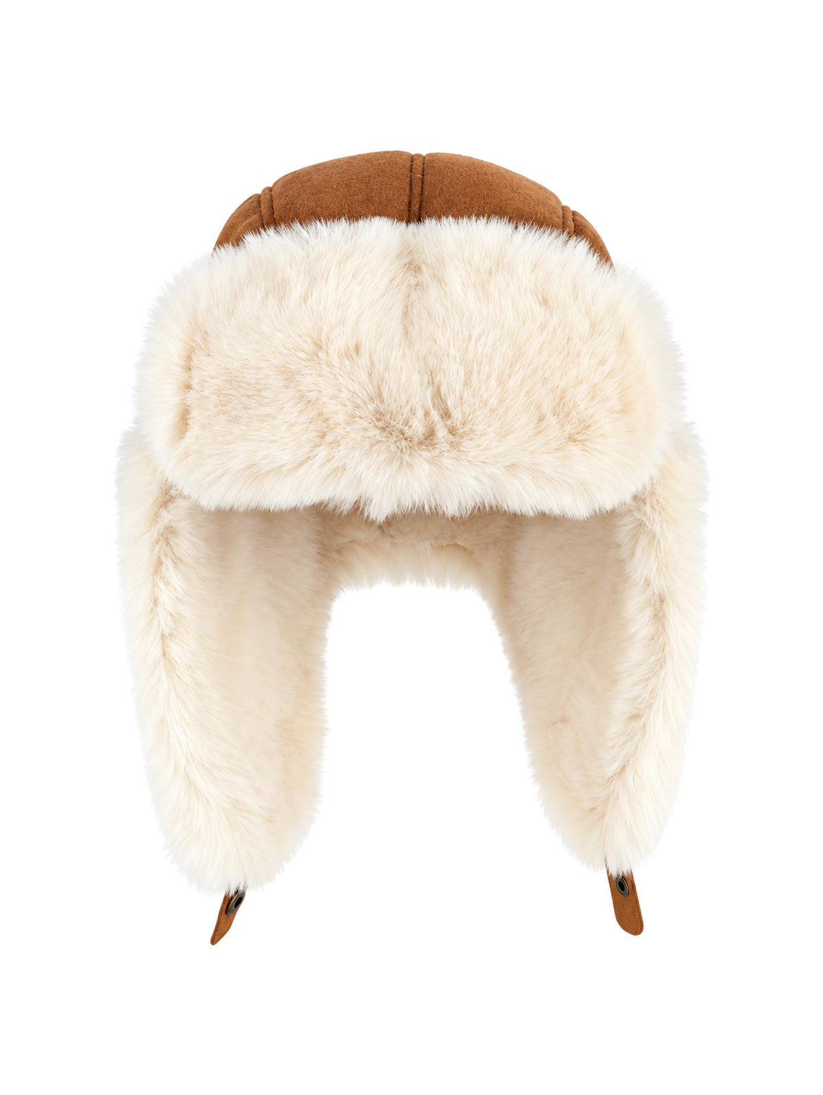 Faux-Suede Trapper Hat (Ushanka) – Brown | Capkov